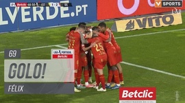 Liga Portugal Betclic: Estoril vs Gil Vicente, Golo 1-2 Félix (2023-2024)