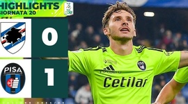 Serie B: Sampdoria 0 - 1 Pisa (2024-2025)