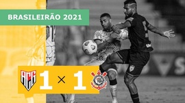 Brasileirão: Atlético-GO 1 - 1 Corinthians (2021)