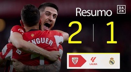 La Liga: Athletic Bilbao 2 - 1 Real Madrid (2024-2025)