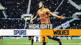 Premier League: Tottenham 2 - 3 Wolves (2019-2020)