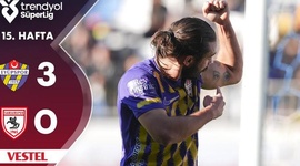 Super Ligi: Eyüpspor 3 - 0 Samsunspor (2024-2025)