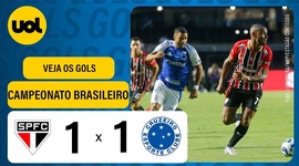 Brasileirão: São Paulo 1 - 1 Cruzeiro (2025)