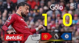 Premier League: Man Utd vs Chelsea, Golo 1-0 Bruno Fernandes (2025-2026)