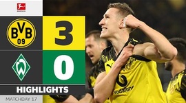 Bundesliga: Dortmund 3 - 0 Werder Bremen (2025-2026)