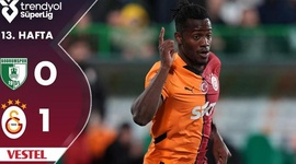 Super Ligi: Bodrumspor 0 - 1 Galatasaray (2024-2025)
