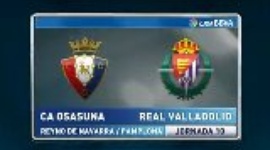 Liga BBVA: Osasuna 0-1 Valladolid (2012-2013)