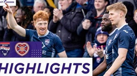 Premiership: Ross County 2 - 1 Hearts (2023-2024)