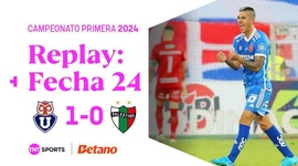 Primera Division: U. de Chile 1 - 0 Palestino (2024)