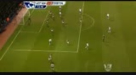 Premier League: West Ham 1-2 Everton (2012-2013)