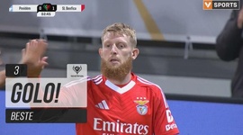 Taça de Portugal Generali Tranquilidade: Pevidém vs Benfica, Golo 0-1 Beste (2024-2025)