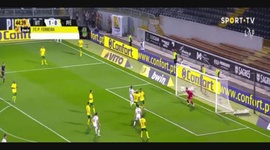 Liga Portugal Bwin: V. Guimarães (2-0) Paços Ferreira, Golo Bruno Duarte, 45m (2021-2022)