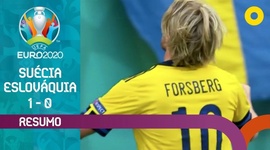 Europeu: Suécia 1 - 0 Eslováquia (2020)