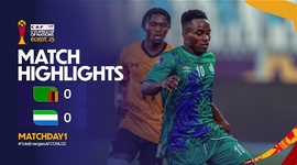 Campeonato Africano Sub-20: Zâmbia 0 - 0 Serra Leoa (2025)