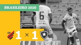 Brasileirão: Athletico-PR 1 - 1 Botafogo (2020)