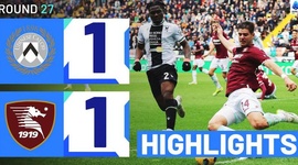 Serie A: Udinese 1 - 1 Salernitana (2023-2024)