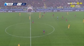 Serie A: Genoa vs Udinese, Golo 0-1 J. Ekkelenkamp (2025-2026)