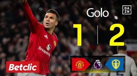 Premier League: Man Utd vs Leeds, Golo 1-2 Casemiro (2025-2026)