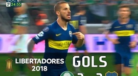 Copa Libertadores: Palmeiras 2 - 2 Boca Juniors (2018)