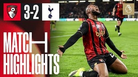 Premier League: AFC Bournemouth 3 - 2 Tottenham (2025-2026)