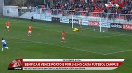 Segunda Liga: Benfica 3 - 2 FC Porto (2014-2015)