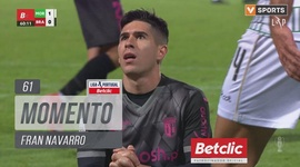 Liga Portugal Betclic: Moreirense vs Sp. Braga, Jogada Fran Navarro, 61' (2024-2025)