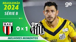 Série B: Botafogo-SP 0 - 1 Santos (2024)