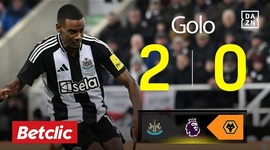 Premier League: Newcastle vs Wolves, Golo 2-0 Isak (2024-2025)