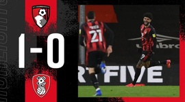 Championship: AFC Bournemouth 1 - 0 Rotherham Utd (2020-2021)