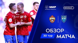 Premier Liga: CSKA 2 - 0 Nizhny Novgorod (2024-2025)
