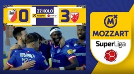 Super Liga: Habitfarm 0 - 3 Crvena Zvezda (2023-2024)