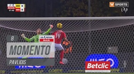 Liga Portugal Betclic: Arouca vs Benfica, Jogada Pavlidis, 8' (2024-2025)