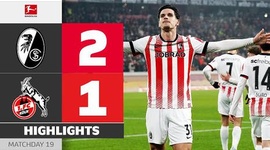 Bundesliga: SC Freiburg 2 - 1 FC Koln (2025-2026)
