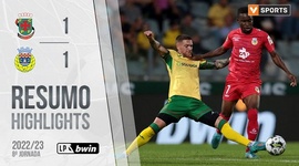 Liga Portugal Bwin: Paços Ferreira 1 - 1 Arouca (2022-2023)