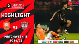 Thai League 1: Ratchaburi FC 1 - 0 Muangthong United (2024-2025)