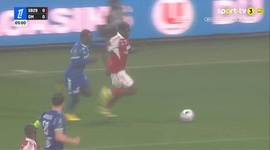 Ligue 1: Stade Brest vs Marseille, Golo 1-0 L. Ajorque (2025-2026)
