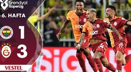 Super Ligi: Fenerbahce 1 - 3 Galatasaray (2024-2025)