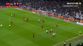 Super Ligi: Besiktas vs Gaziantep FK, Golo 1-1 E. Touré (2025-2026)