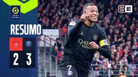 Ligue 1: Stade Brest 2 - 3 PSG (2023-2024)