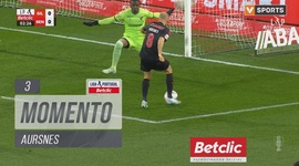 Liga Portugal Betclic: Gil Vicente vs Benfica, Jogada Aursnes, 3' (2024-2025)