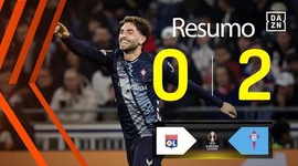 Liga Europa: Lyon 0 - 2 Celta de Vigo (2025-2026)