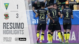 Liga Portugal Bwin: Estoril 1 - 3 Paços Ferreira (2022-2023)