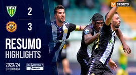 Liga Portugal 2 SABSEG: Tondela 2 - 3 Nacional (2023-2024)