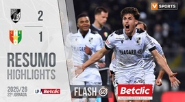 Liga Portugal Betclic: V. Guimarães 2 - 1 CF Estrela Amadora (2025-2026)