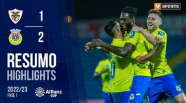 Allianz Cup: Santa Clara 1 - 2 Arouca (2022-2023)
