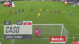 Liga Portugal Betclic: Nacional vs AVS SAD, Caso Lucas França (VAR), 83' (2024-2025)
