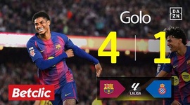 La Liga: Barcelona vs Espanyol, Golo 4-1 Rashford (2025-2026)