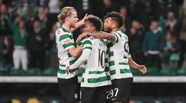 Liga Portugal Betclic: Sporting vs Estoril, Golo 2-0 L. Suárez (2025-2026)