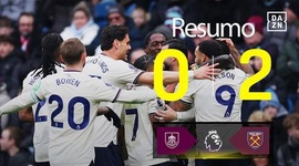 Premier League: Burnley 0 - 2 West Ham (2025-2026)