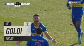 Taça de Portugal Generali Tranquilidade: O Elvas vs V. Guimarães, Golo 1-1 Lucão (2024-2025)